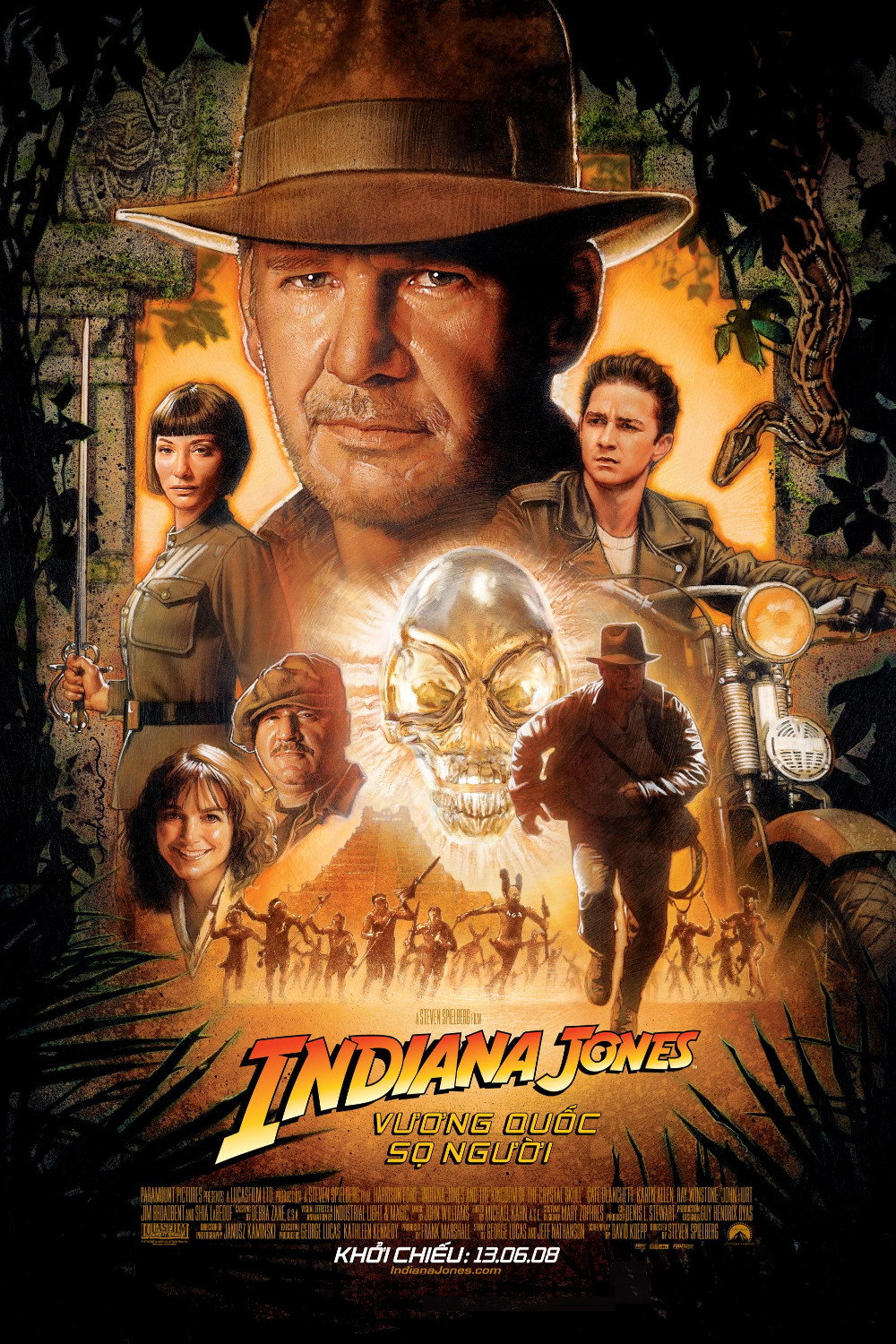 Xem Phim Indiana Jones và Vương Quốc Sọ Người Full