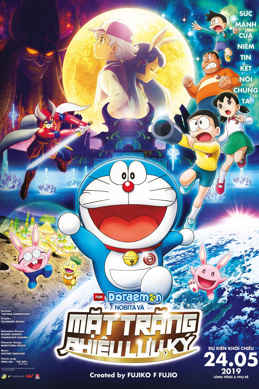 Xem Phim Doraemon: Nobita và Mặt Trăng Phiêu Lưu Ký Full