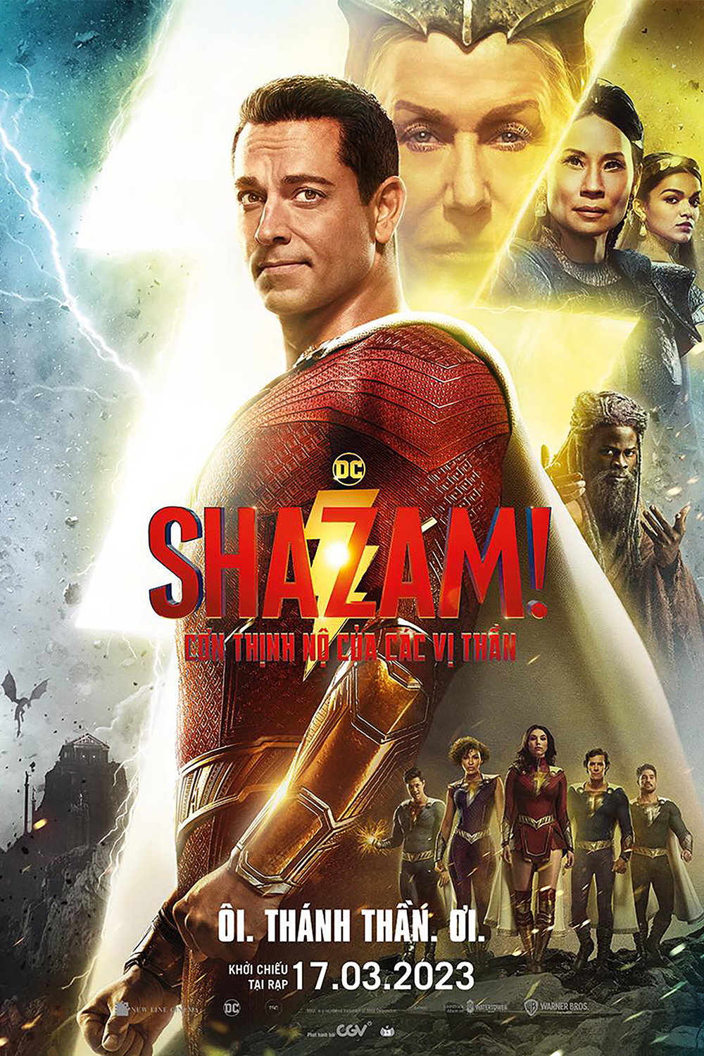 Xem phim Shazam! Cơn Thịnh Nộ Của Các Vị Thần - TopPhim