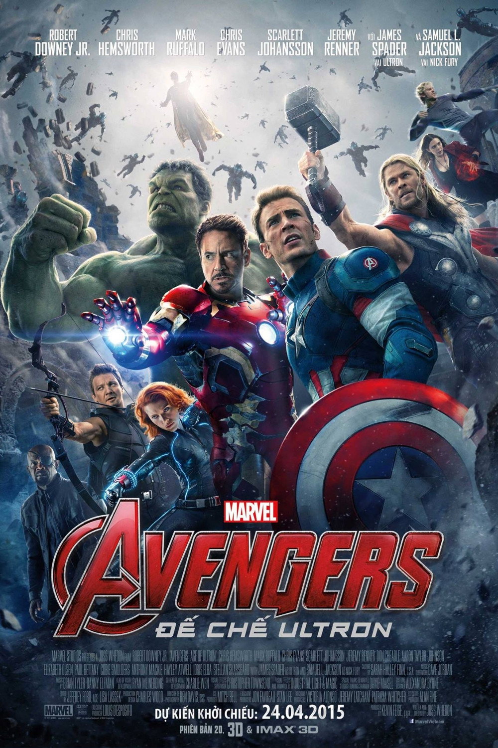 Xem Phim Avengers 2: Đế Chế Ultron Full
