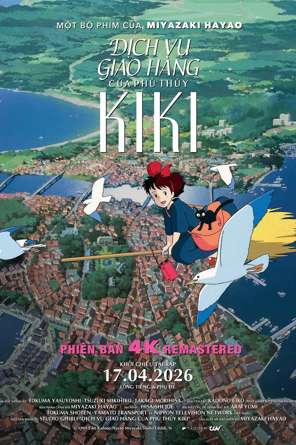 Xem Phim Dịch Vụ Giao Hàng của Phù Thủy Kiki Full