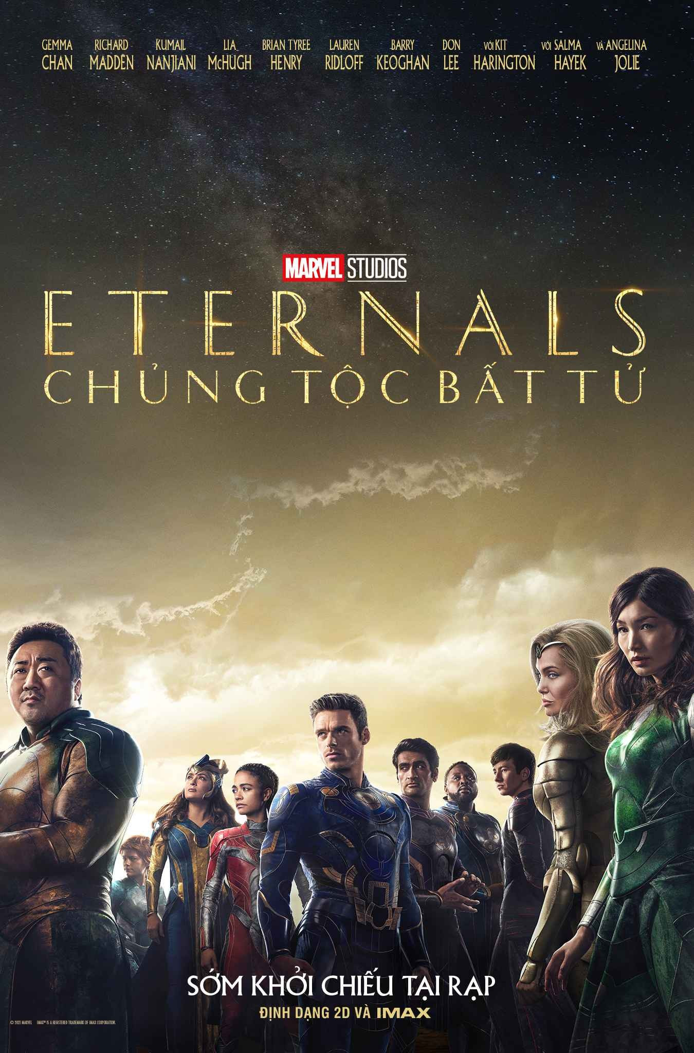 Xem Phim Eternals: Chủng Tộc Bất Tử Full