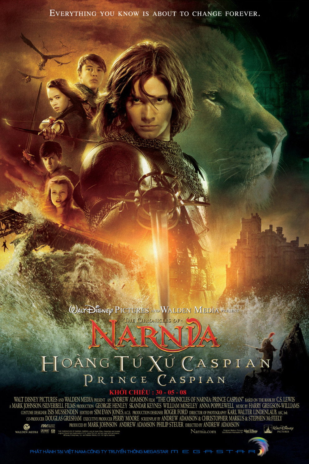 Xem Phim Biên Niên Sử Narnia: Hoàng Tử Caspian Full