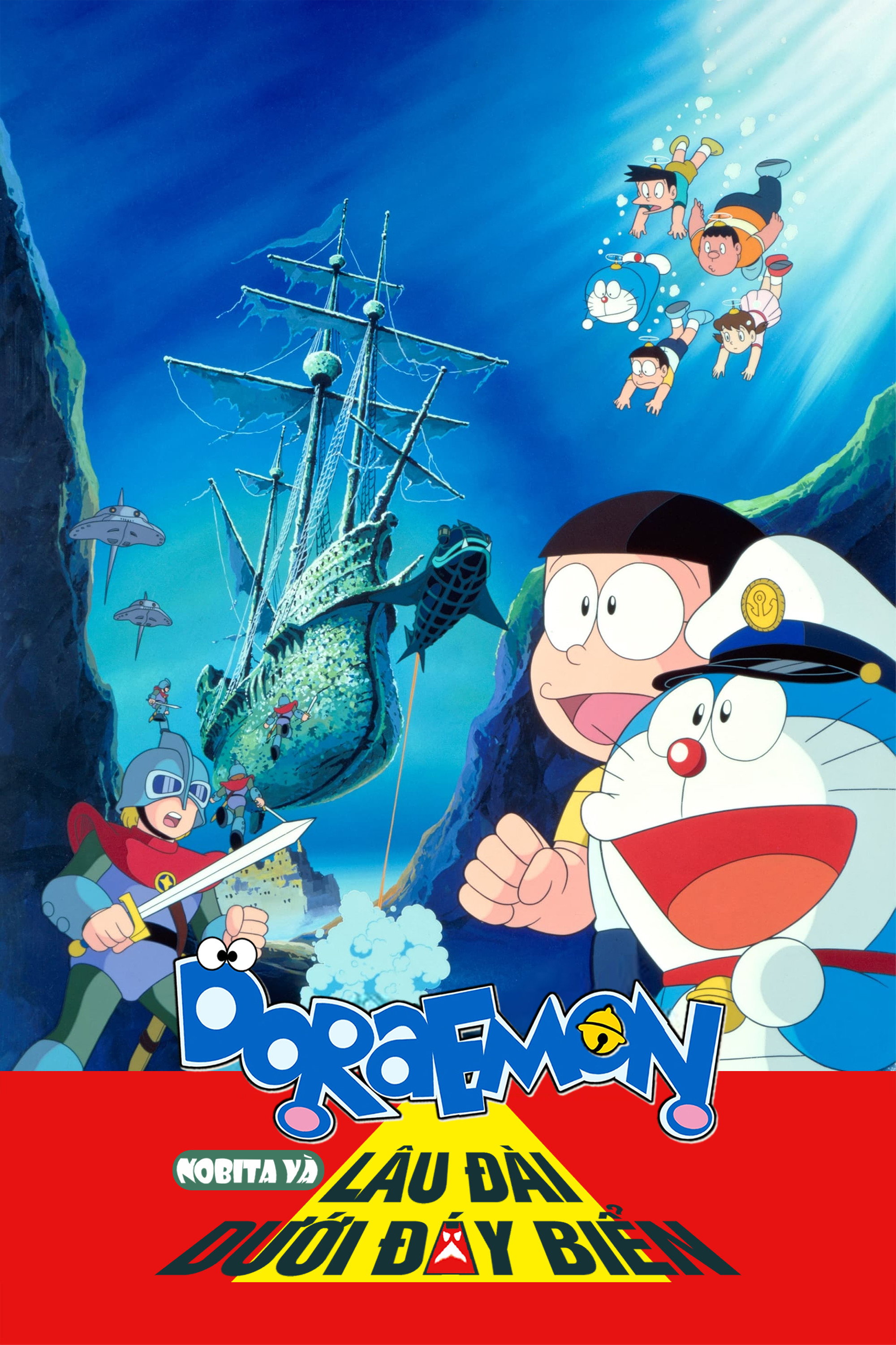 Xem Phim Doraemon: Nobita và Lâu Đài Dưới Đáy Biển Full