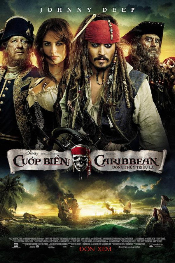 Xem Phim Cướp Biển Vùng Caribbean: Suối Nguồn Tươi Trẻ Full