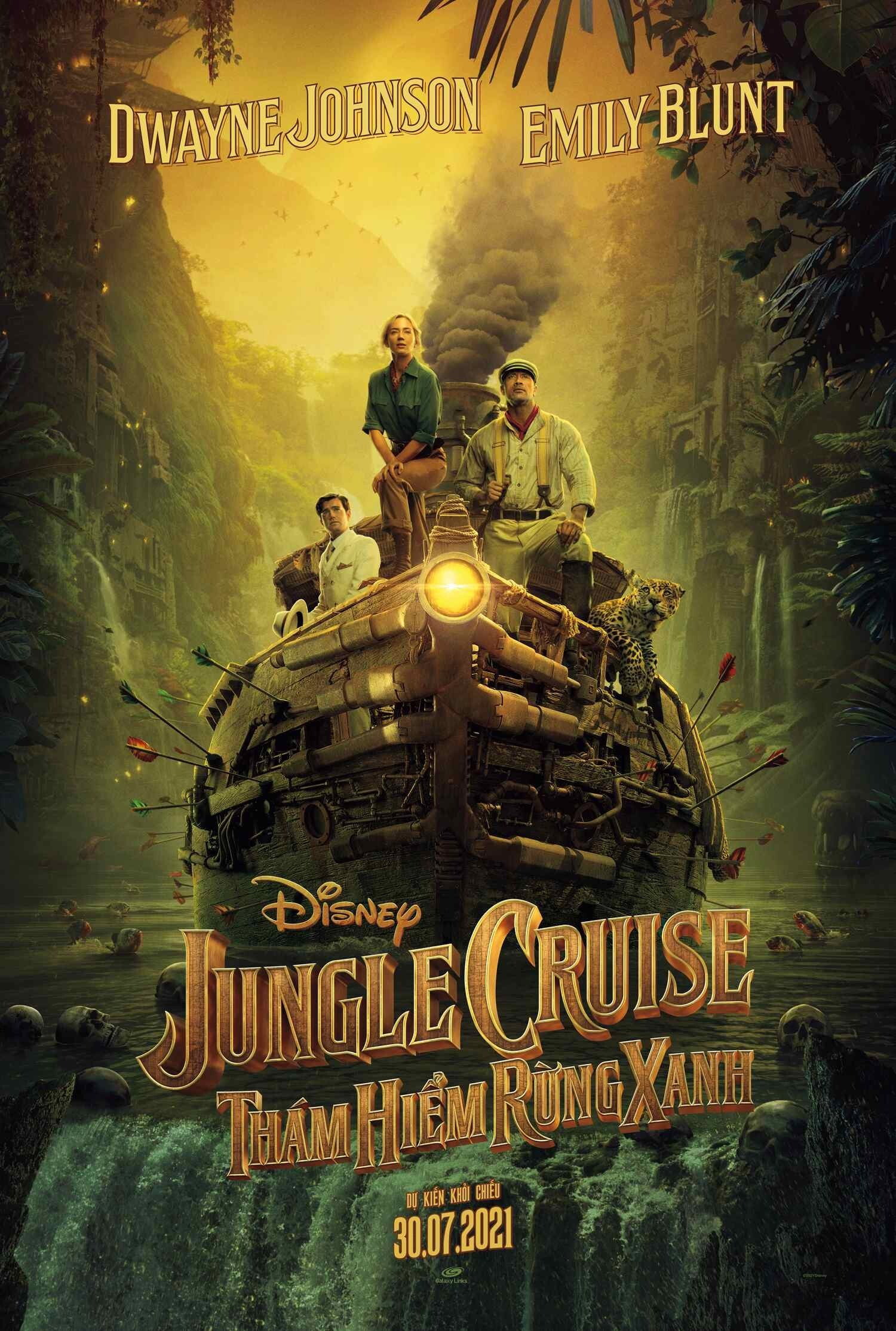 Xem Phim Jungle Cruise: Thám Hiểm Rừng Xanh Full