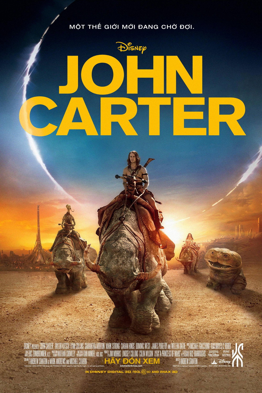Xem Phim John Carter: Người Hùng Sao Hỏa Full